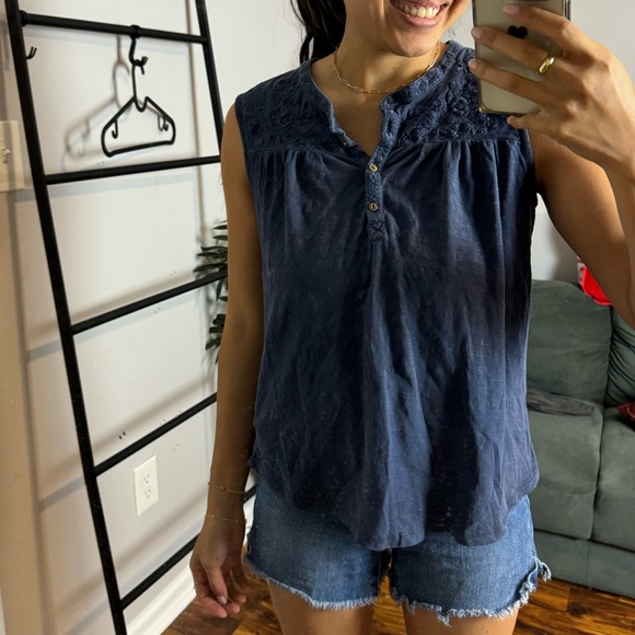 NWOT Lucky Brand Top - Picture 1 of 5